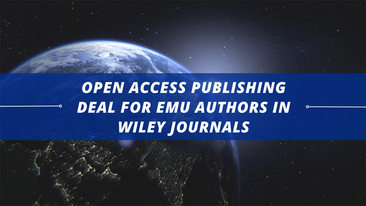 Wiley Journals: Free Open Access Publishing Agreement